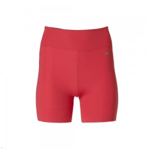 Red Tracksmith Allston Women's Shorts | HIWJS-2431