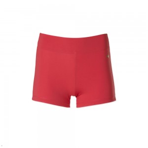 Red Tracksmith Bell Lap Women's Shorts | SLBHD-7826